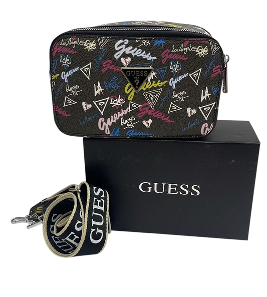 CROSS BODY GUESS LETTERS