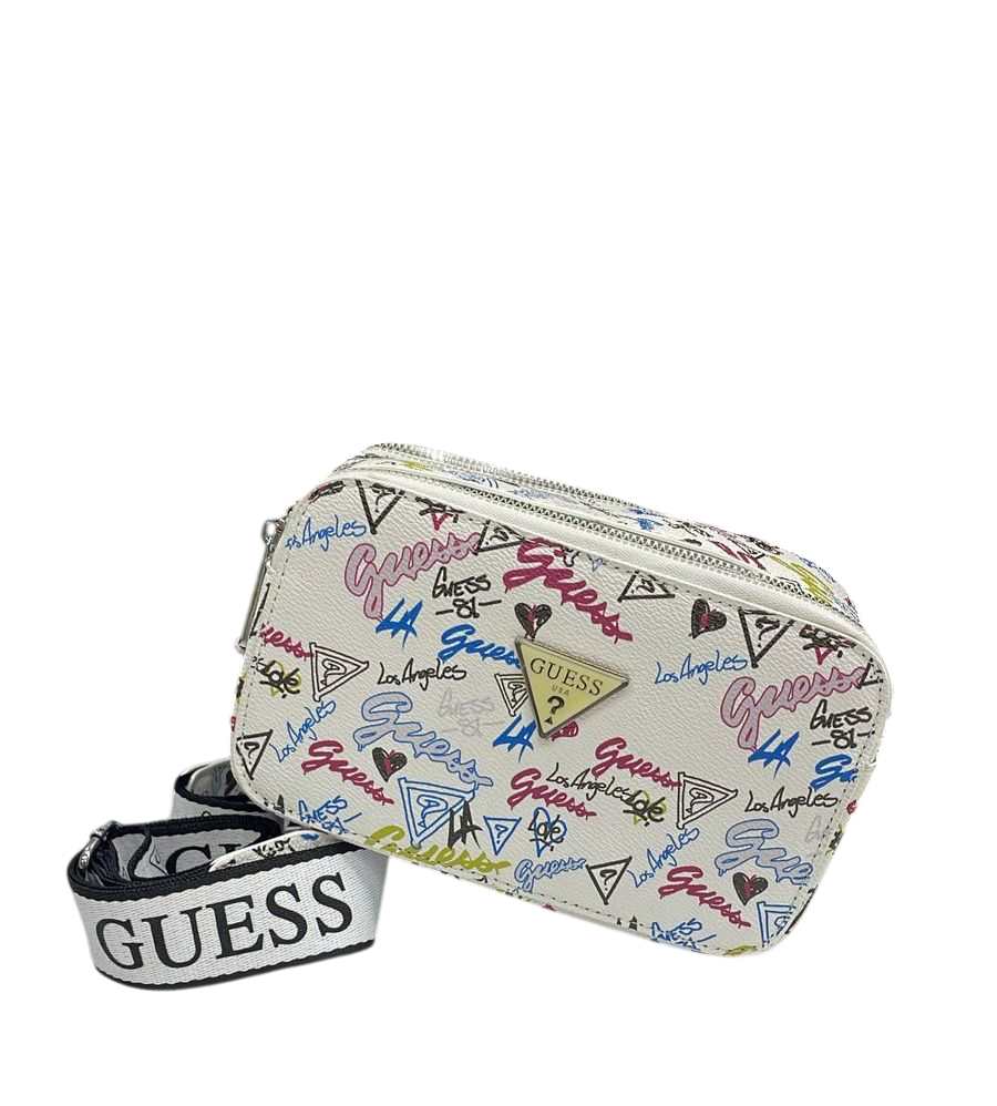 CROSS BODY GUESS LETTERS